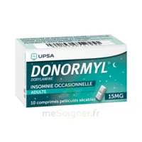 Donormyl 15 Mg Comprimés Pelliculés Sécables T/10 à Forbach