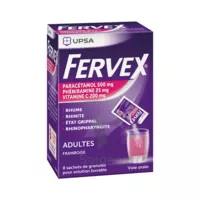 Fervex Etat Grippal Paracetamol/vitamine C/pheniramine Adultes Framboise, Granulés Pour Solution Buvable En Sachet à Forbach