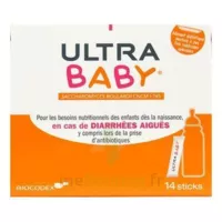 Ultra-baby Poudre Antidiarrhéique 14 Sticks/2g à Forbach