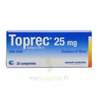 Toprec 25 Mg Comprimés Plq/20 à Forbach