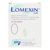 Lomexin 600 Mg Caps Molle Vaginale Plq/1 à Forbach