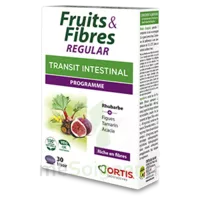 Ortis Fruits & Fibres Regular Comprimés B/30 à Forbach