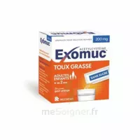 Exomuc 200 Mg, Granulés Pour Solution Buvable En Sachet 24 Sachets/3g à Forbach