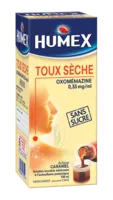 Humex 0,33 Mg/ml Solution Buvable Toux Sèche Oxomemazine Sans Sucre édulcorée à L'acésulfame Potassique Fl/150ml à Forbach