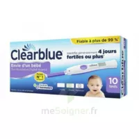 Clearblue Test D'ovulation 2 Hormones B/10 à Forbach