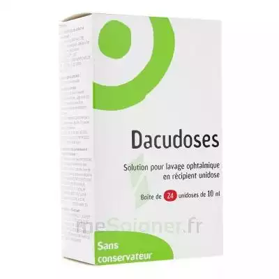 Dacudoses Solution Pour Lavement Ophtalmologique 24unid/10ml à Forbach
